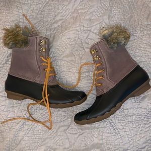 Sperry Faux-Fur Snow Boots